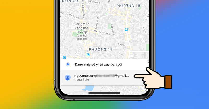 Chia sẻ vị trí trên Google Maps