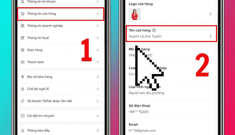 Cách đổi tên TikTok Shop