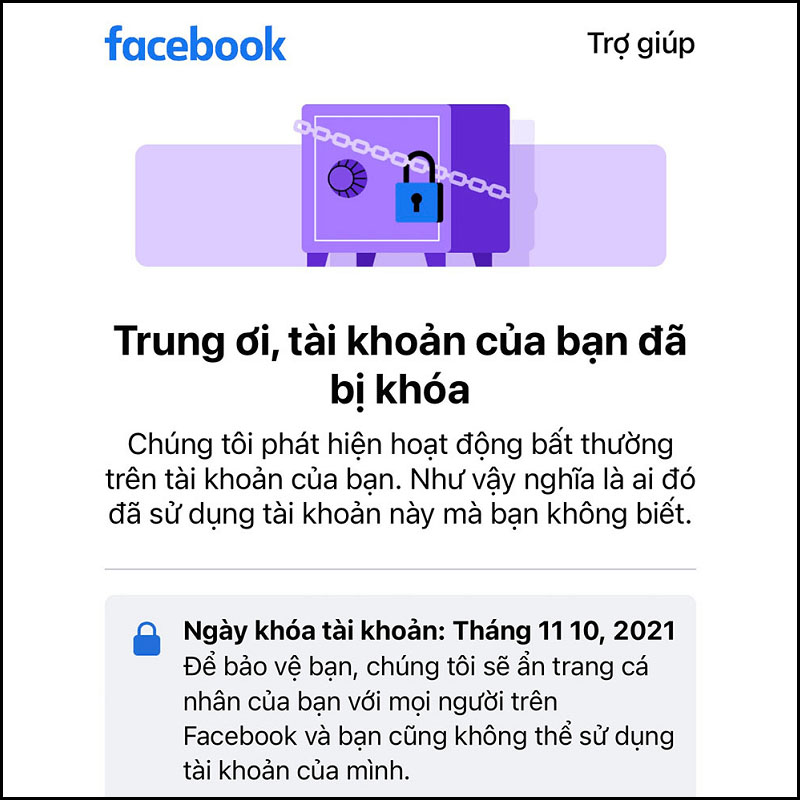  Nguyên nhân khiến tài khoản bị vô hiệu hóa tạm thời là gì