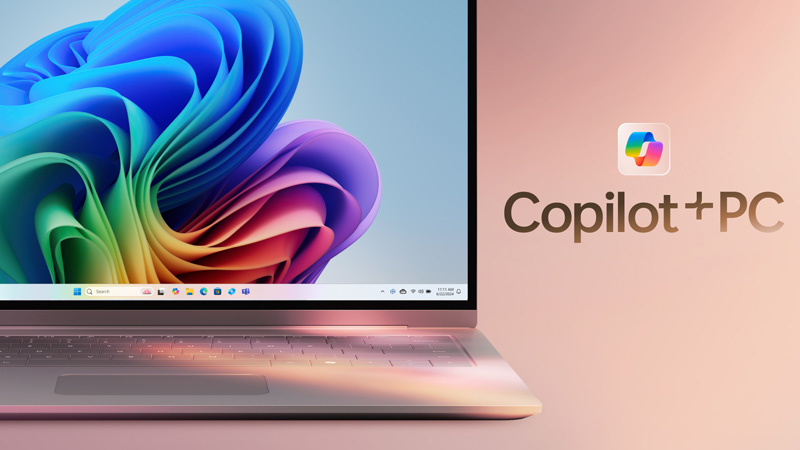 Copilot+ PC loại PC được tích hợp các tính năng AI tiên tiến