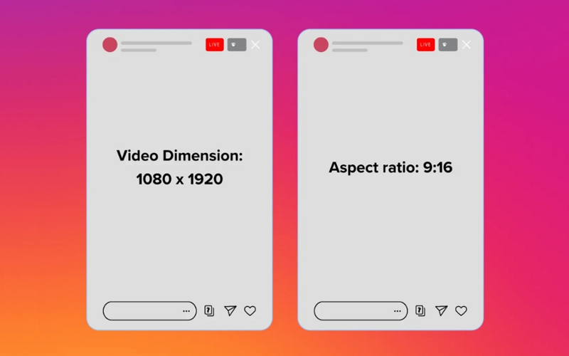 Đăng ảnh, video lên story Instagram theo đúng tỷ lệ