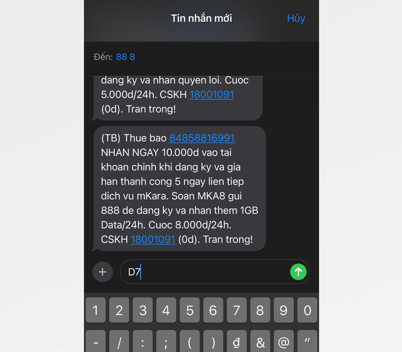 Cách đăng ký gói cước 4G VinaPhone bằng tin nhắn như thế nào