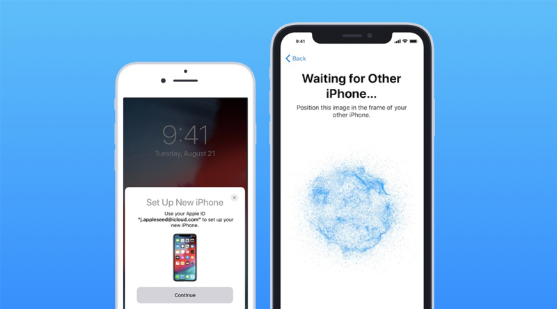 Cách chuyển dữ liệu từ iPhone sang iPhone bằng QR Code