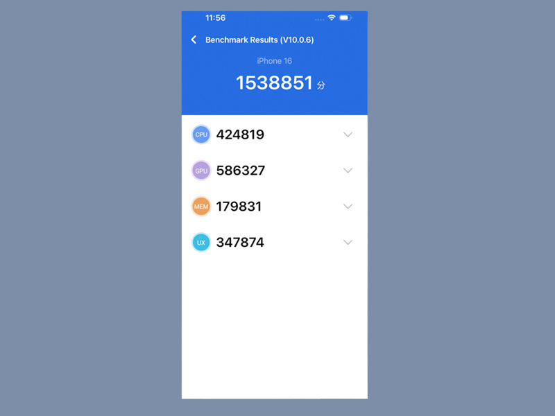 iPhone 16 đạt điểm AnTuTu ấn tượng