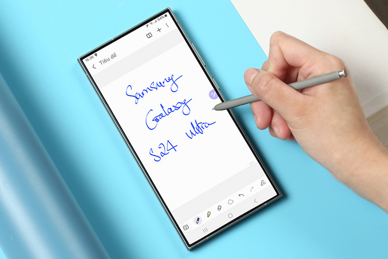 Galaxy S24 Ultra 512GB với bút S Pen thông minh