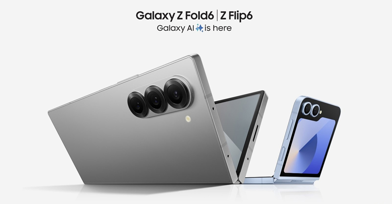 Galaxy Z Fip 6 và Galaxy Z Fold 6 ra mắt với nhiều nâng cấp đáng kể