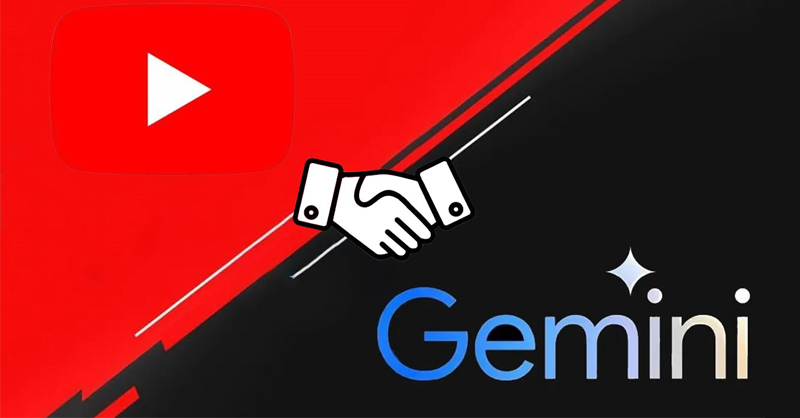 Gemini cho phép tìm bài hát YouTube nhanh chóng