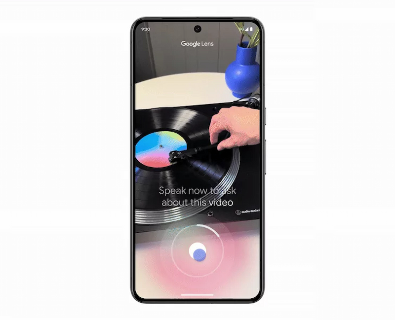 Google Lens cho phép tìm kiếm bằng video