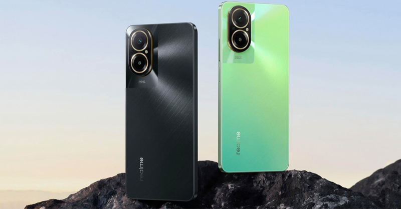 Hai phiên bản màu thời thượng của Realme C67