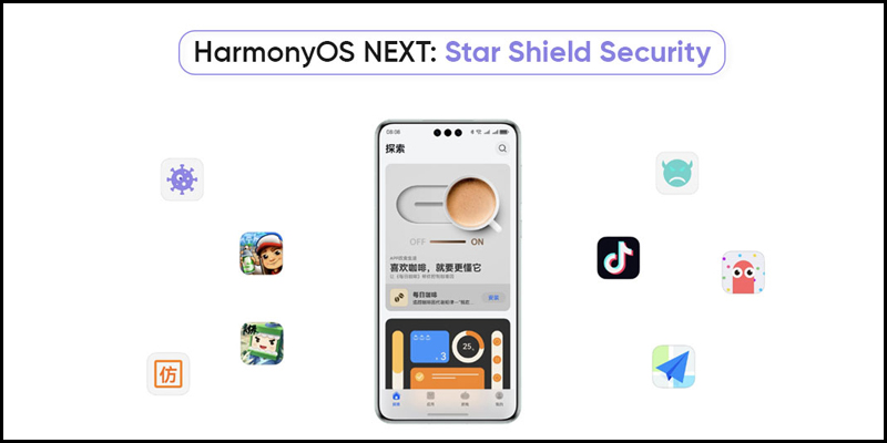 Người dùng có thể yên tâm về khả năng bảo mật của HarmonyOS NEXT
