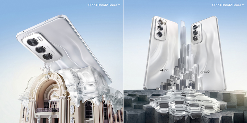 Hình ảnh 3D OPPO Reno12 Series trên Fanpage của OPPO