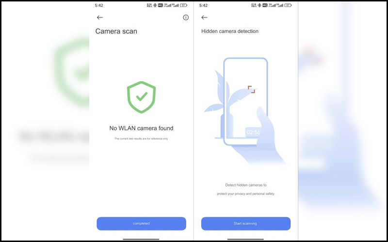 Hình ảnh rò rỉ của tính năng Camera Scan do XiaomiTime cung cấp