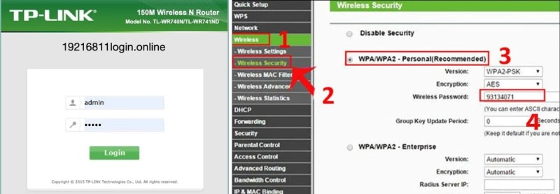 Hướng dẫn đổi mật khẩu WiFi TP-Link qua máy tính