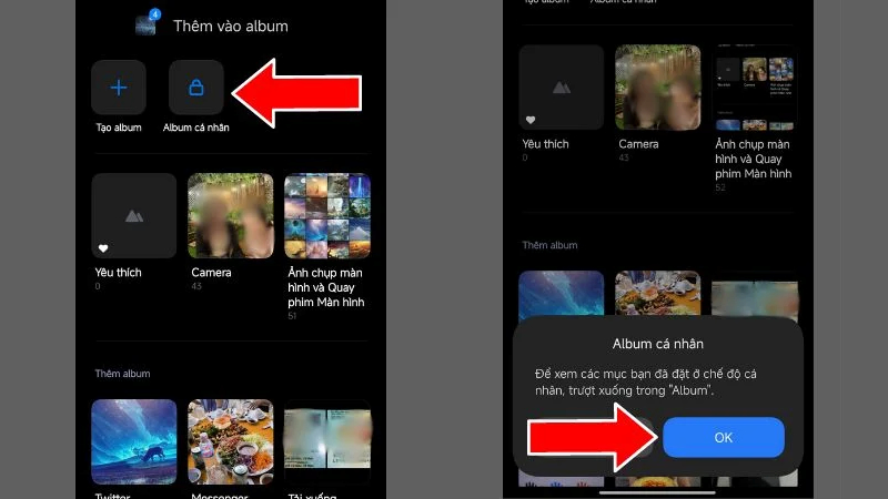 Hướng dẫn thêm ảnh vào Album cá nhân trên Xiaomi