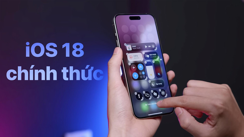 Bản cập nhật iOS 18 chính thức được phát hành