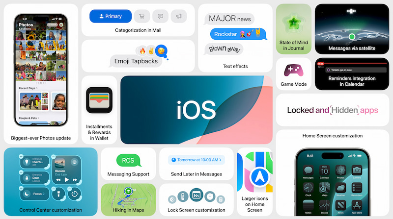 iOS 18 mang đến nhiều cải tiến mới trên iPhone