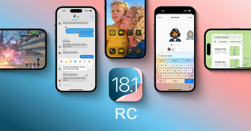 iOS 18.1 RC tối ưu hóa Apple Intelligence và sửa lỗi trên iPhone 16