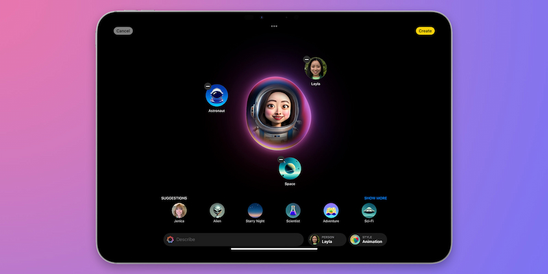 iOS 18.2 và iPadOS 18.2 bổ sung thêm tính năng Image Playground