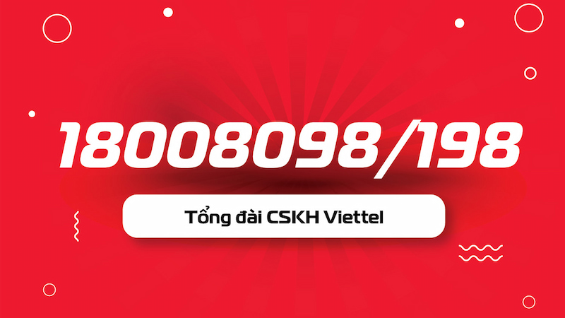 Liên hệ tổng đài Viettel