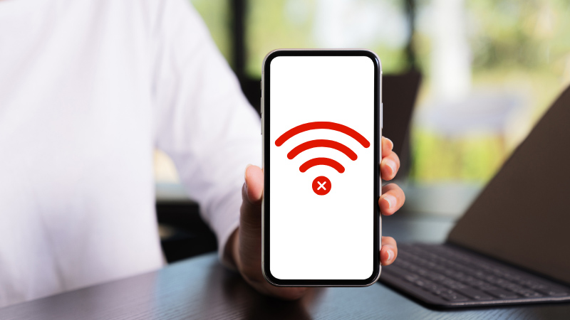 Lỗi iPhone tự ngắt WiFi có thể xảy ra do đường truyền không ổn định