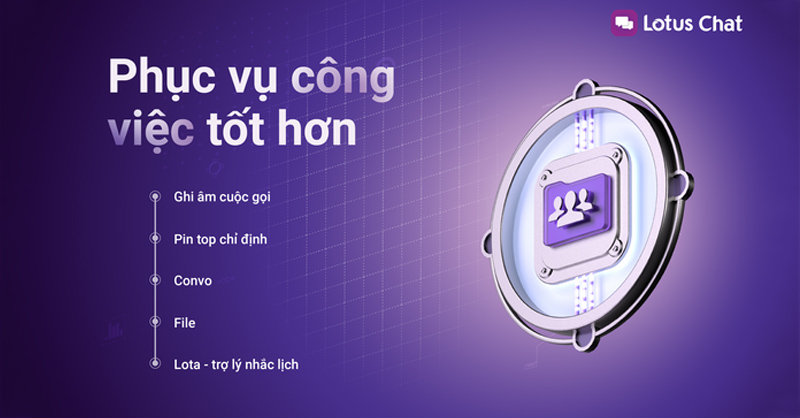 Lotus Chat nâng cao hiệu quả công việc