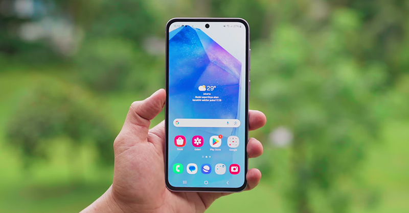 Màn hình Super AMOLED 6.6 inch của Samsung Galaxy A55 5G