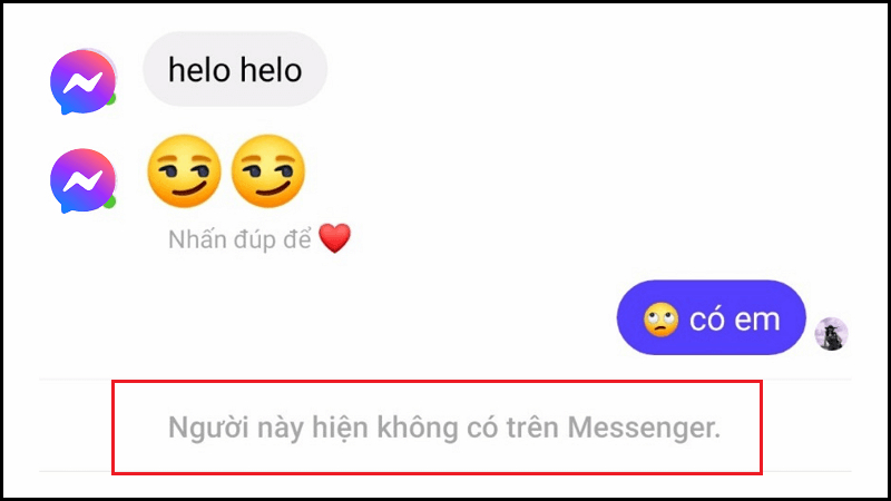 Kiểm tra Messenger của bạn có đang bị người khác chặn không