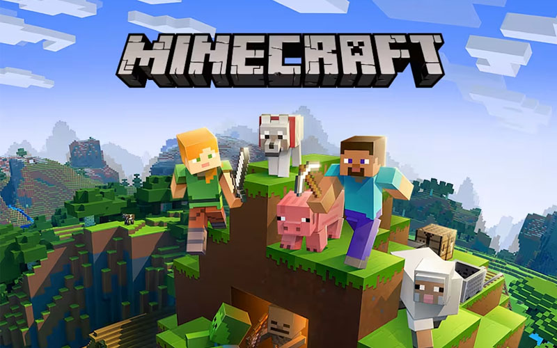 Minecraft là trò chơi thế giới mở được nhiều người yêu thích
