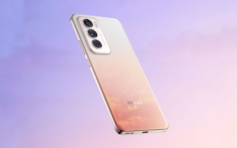 OPPO Reno12 5G có chế tác mặt lưng tinh xảo