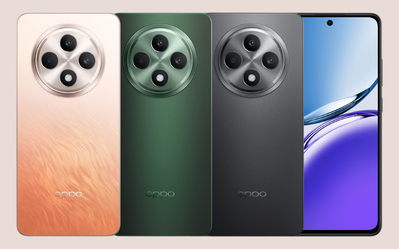 OPPO Reno12 F 4G bổ sung thêm phiên bản màu Xám mờ 