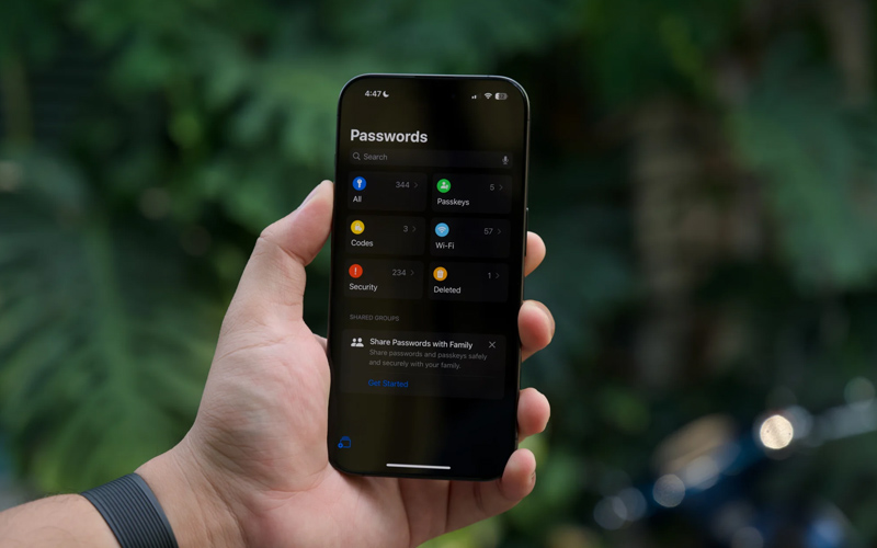 Quản lý mật khẩu dễ dàng hơn trên iOS 18