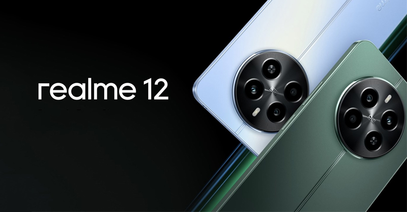 Realme 12 4G ra mắt với hai phiên bản màu thời thượng