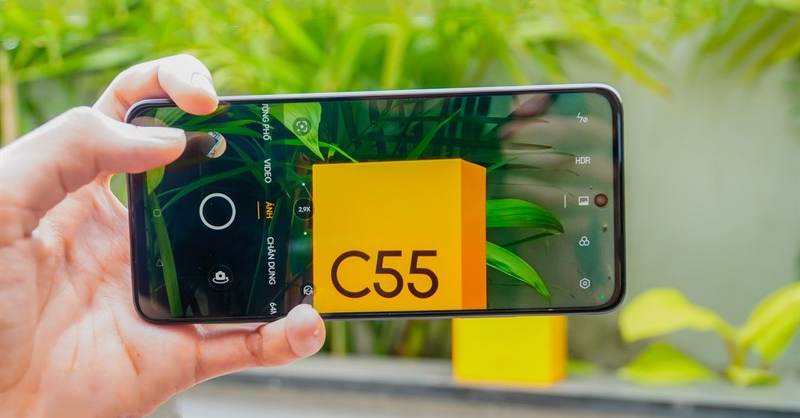 Realme C55 đáp ứng nhu cầu chụp ảnh cơ bản của người dùng