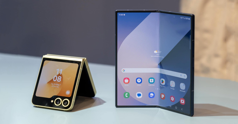 Samsung trình làng bộ đôi Galaxy Z Fold 6 và Galaxy Z Flip 6 