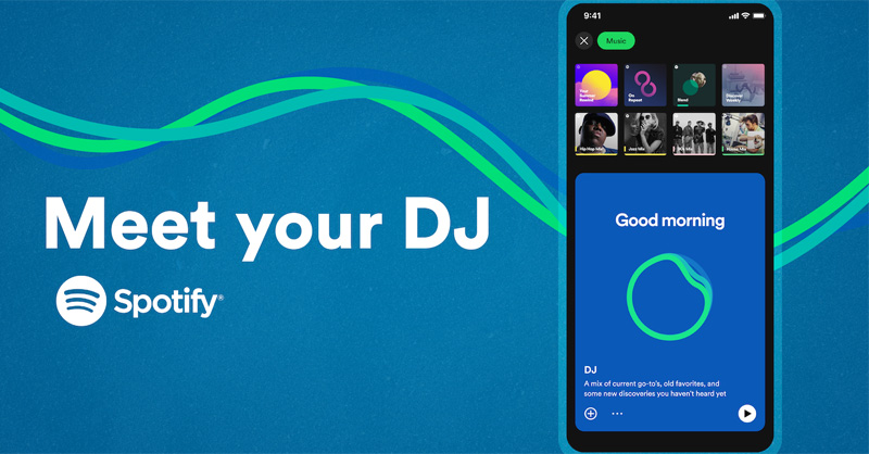 Spotify đã áp dụng trí tuệ nhân tạo với tính năng AI DJ