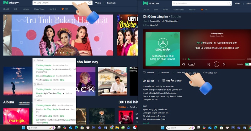 Tải nhạc trên Nhac.vn