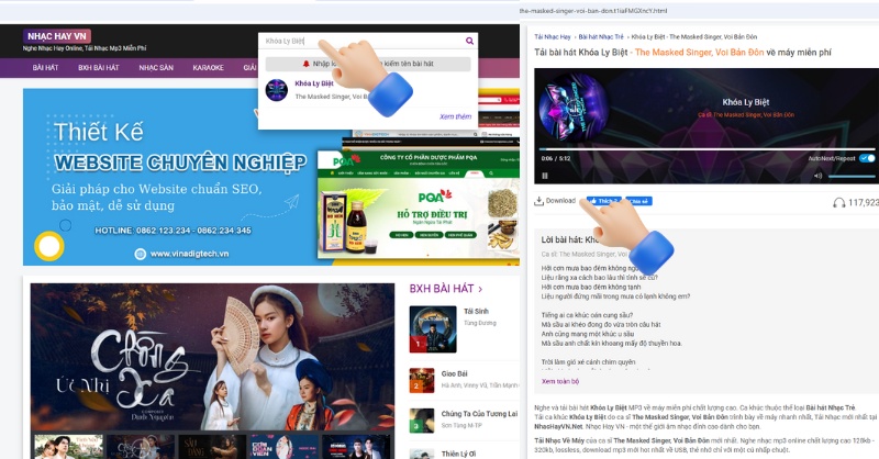 Tải nhạc về từ Nhạc Hay VN