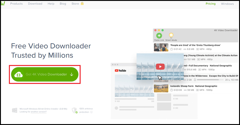 Các bước tải video YouTube về máy tính bằng ứng dụng