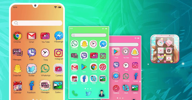 Thay đổi icon ứng dụng Android giúp giao diện trở nên đẹp mắt hơn