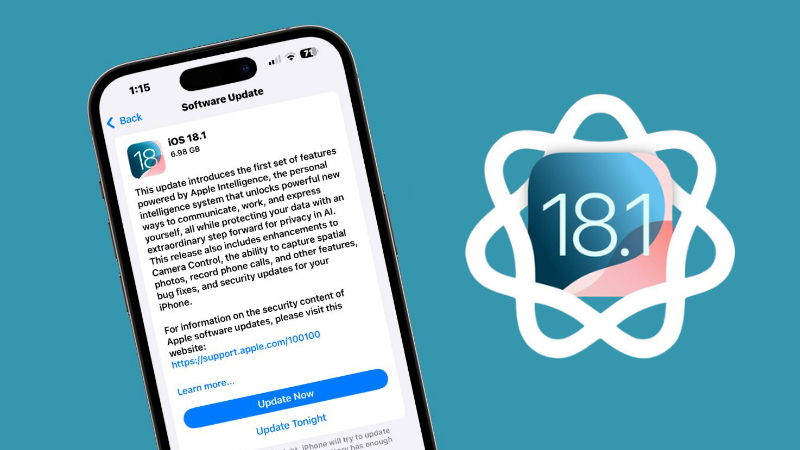 Các thiết bị hỗ trợ iOS 18.1 chính thức