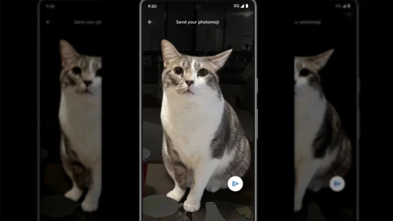 Tính năng AI Photomoji trên điện thoại Android