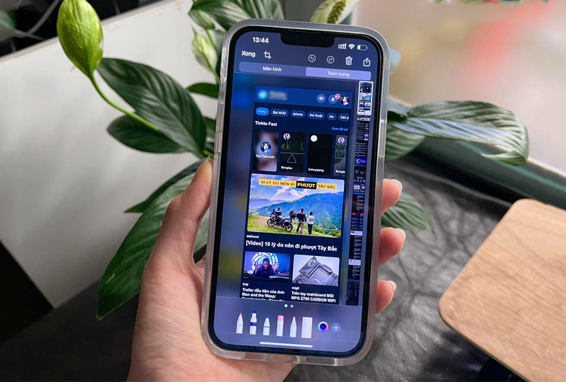 Tính năng full-page screenshot trên iPhone khả dụng từ iOS 13, iPadOS 13