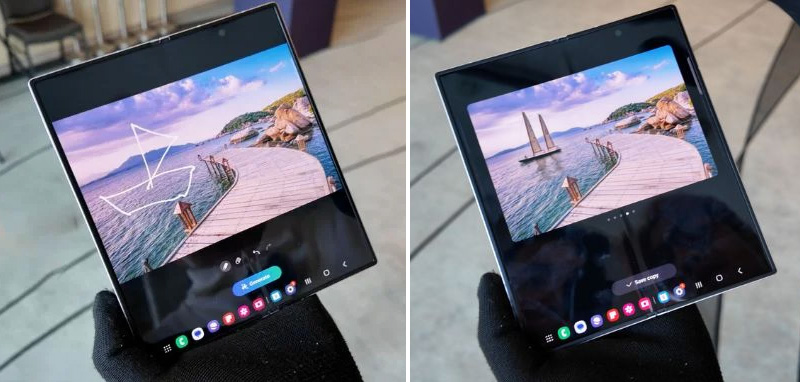 Tính năng phác họa thông minh trên Galaxy Z Fold 6