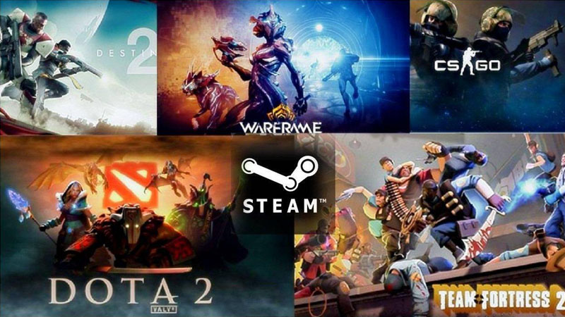 Truy cập vào thư viện trò chơi trên Steam