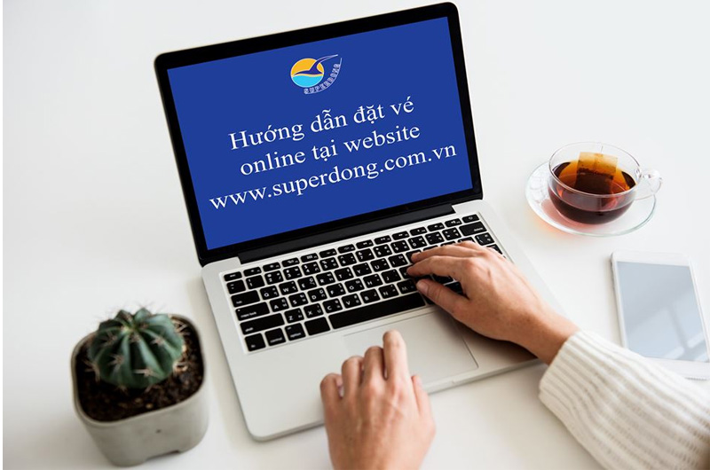 Truy cập vào website của tàu cao tốc Superdong