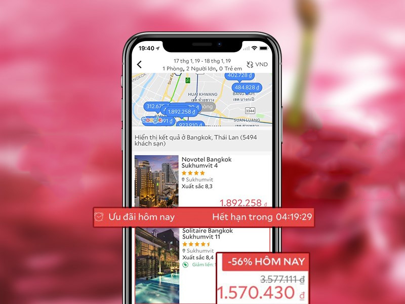 Ưu đãi giảm giá trên Agoda