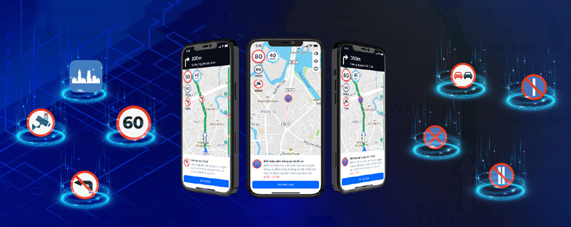 Vietmap Live hỗ trợ các cảnh báo giao thông chi tiết cho người dùng 