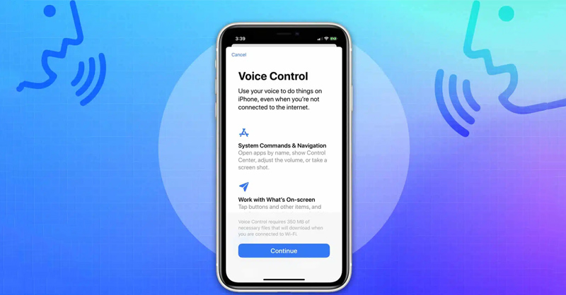 Voice Control là tính năng hữu ích trên điện thoại iPhone