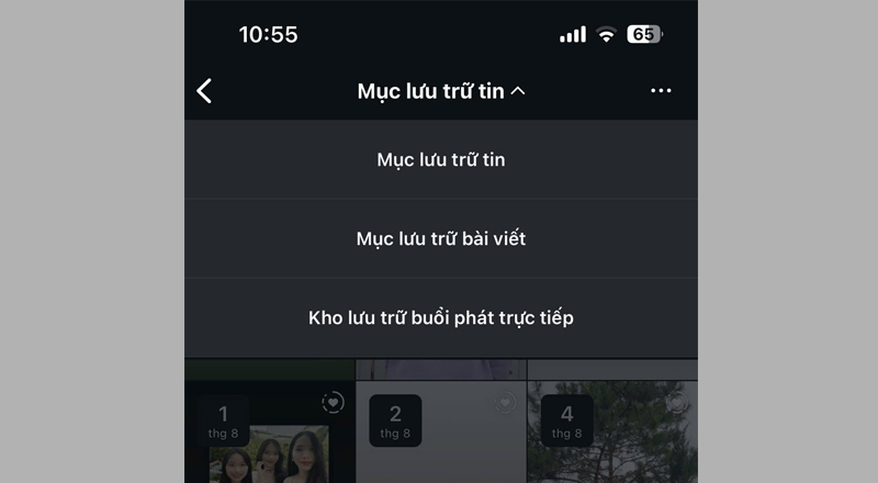 Xóa, khôi phục hoặc xem lại story và bài đăng Instagram