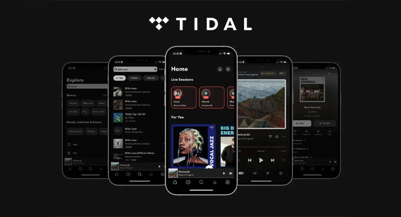 Có thể nghe âm thanh Hi-Fi trên ứng dụng Tidal